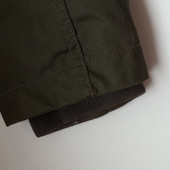 J Crew Perfect Winter Waxed Parka Primaloft Faux Fur Olive Gree Small - Picture 14 of 16